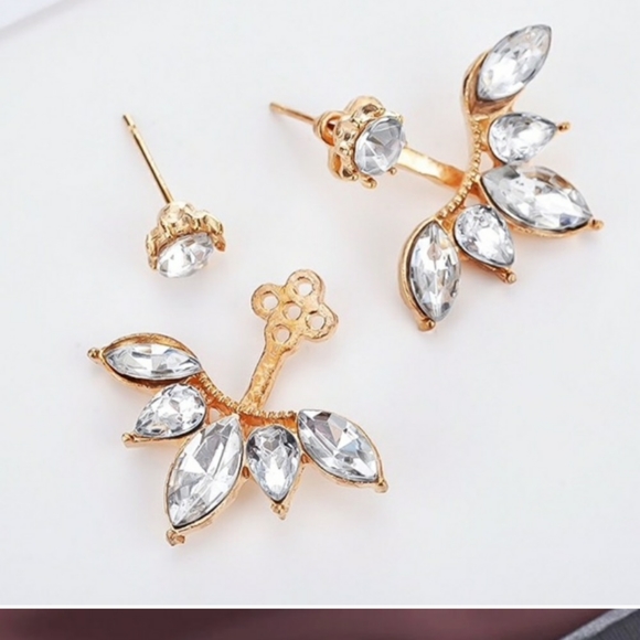 🌸 Just In! Jacket style earrings women's - Picture 3 of 12
